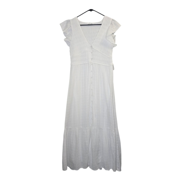 NWT Alter'd State White Long Sleeveless Dress Size Large - Picture 1 of 15